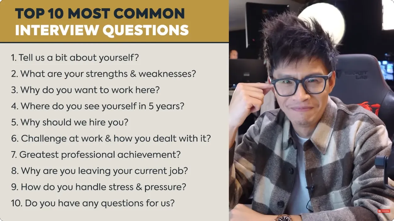 10 Top Interview Questions
