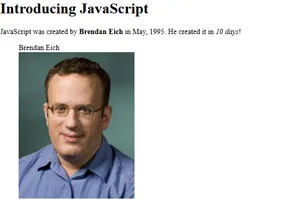 Screenshot without CSS