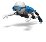 Scuba Diver - Animated Image